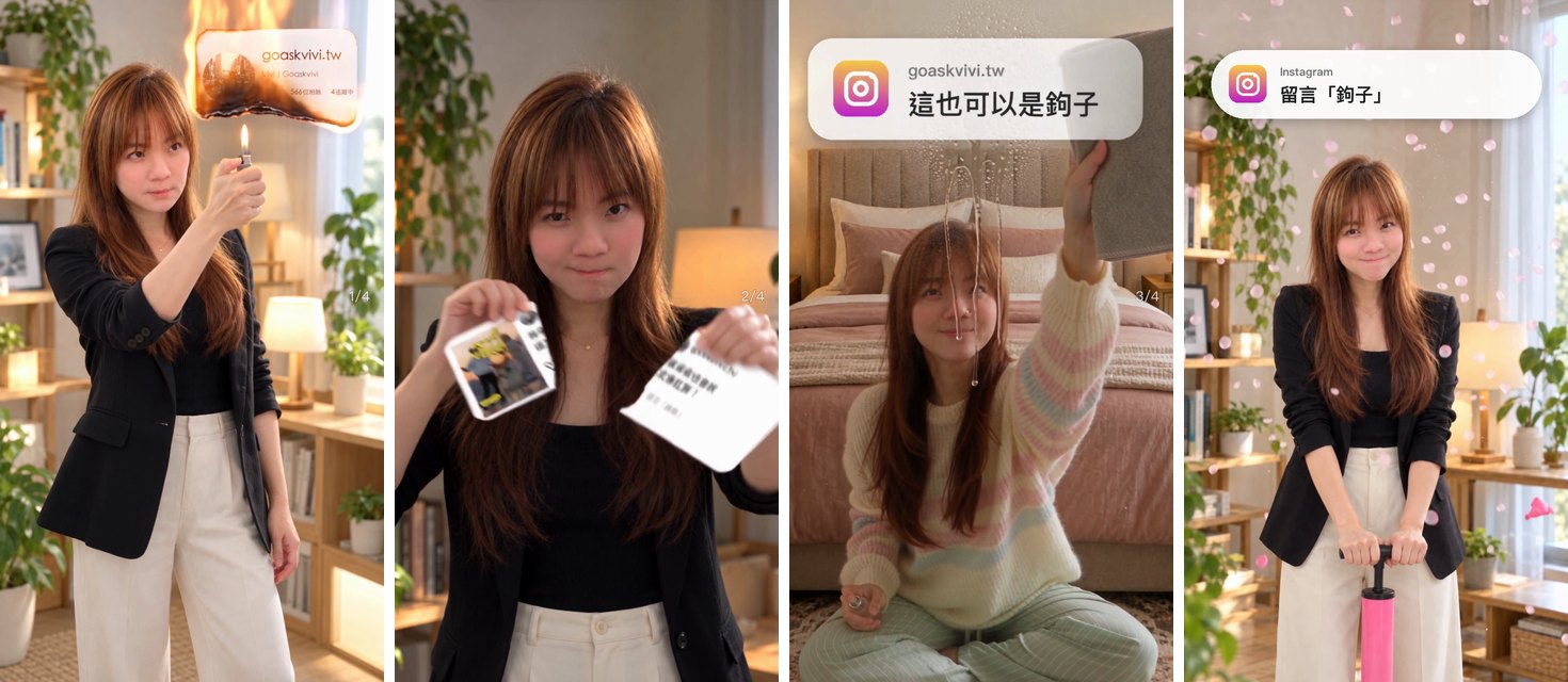 成片四段一覽