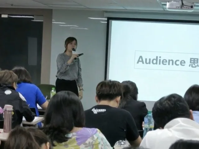 Vivi 授課現場